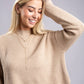 Mock Neck Pullover