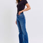 Judy Blue Full Size Mid-Rise Bootcut Jeans with Pockets