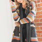 Multi Color Stripe Cardigan