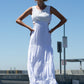 Layer White Maxi Dress