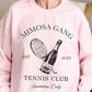 Mimosa Gang Tennis Club Graphic Sweatshirt