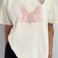 Mama Leopard Lightning Comfort Colors Graphic Tee