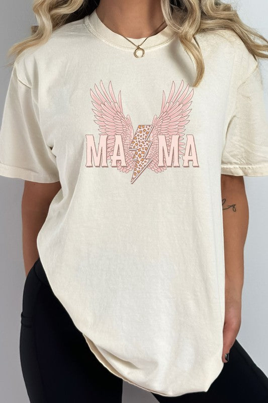 Mama Leopard Lightning Comfort Colors Graphic Tee