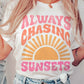 Always Chasing Sunsets Graphic Tee