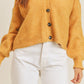 MABLE Long Sleeve Button Down Sweater Cardigan