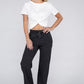 Lounge Wide Pants with Drawstrings