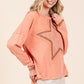 Mittoshop Mineral Wash Star Patch Long Sleeve T-Shirt