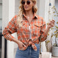 Mandy Plaid Button Up Long Sleeve Shirt