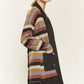 Multi Color Stripe Cardigan