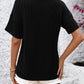 V-Neck Dropped Shoulder T-Shirt