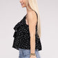 Dot Print Casual Tank Top