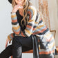 Multi Color Stripe Cardigan