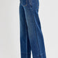 RISEN Elastic Band Wide Leg Jeans