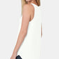 Zenana Round Neck Curved Hem Tank