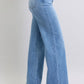 Judy Blue Full Size Wide Leg Jeans with Pockets