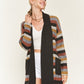 Multi Color Stripe Cardigan