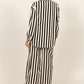 HYFVE Striped Button Up Shirt and Pants Set