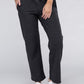 Lounge Wide Pants with Drawstrings