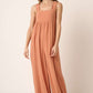 Mittoshop Sleeveless Wide Leg Jumpsuit