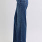 Judy Blue Full Size Raw Hem Mid Rise Jeans