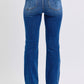 Judy Blue Full Size Mid-Rise Bootcut Jeans with Pockets