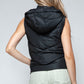 Snobbish Zip Up Quilted Hooded Vest