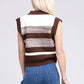 Striped Pattern Sweater Vest