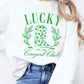 Lucky Cowgirl Boots  Graphic Plus Sweatshirt