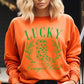 Lucky Cowgirl Boots  Graphic Plus Sweatshirt