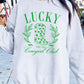 Lucky Cowgirl Boots  Graphic Plus Sweatshirt