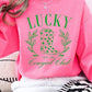 Lucky Cowgirl Boots  Graphic Plus Sweatshirt