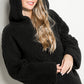 Fuzzy Faux Fur Oversized Sweatshirt