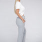 Lounge Wide Pants with Drawstrings