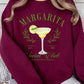 Margarita Cocktail Graphic Fleece Sweatshirts