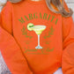 Margarita Cocktail Graphic Fleece Sweatshirts