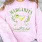 Margarita Cocktail Graphic Fleece Sweatshirts