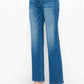 bytos Full Size Cat's Whiskers High Rise Straight Jeans