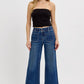 RISEN Elastic Band Wide Leg Jeans