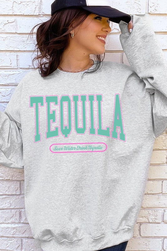 Tequila Drink Graphic Fleece Sweatshirts