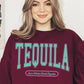 Tequila Drink Graphic Fleece Sweatshirts