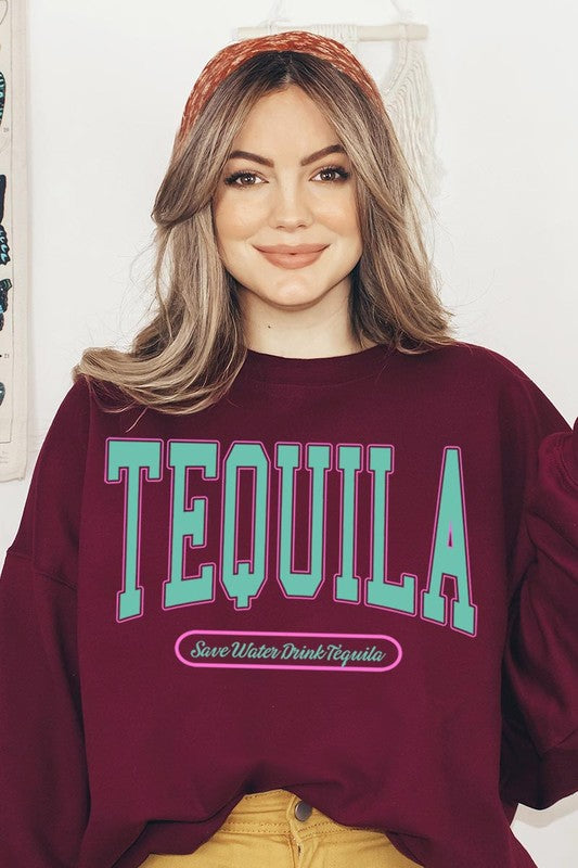 Tequila Drink Graphic Fleece Sweatshirts