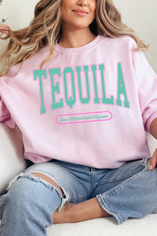 Tequila Drink Graphic Fleece Sweatshirts