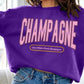 Champagne Drink Graphic Sweatshirts