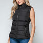 Snobbish Zip Up Turtleneck Vest with Pockets