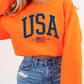 USA Est 1776 Graphic Fleece Sweatshirts