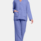 Zenana Quilted Button Up Long Sleeve Top and Pants Lounge Set