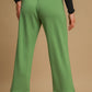 Umgee Drawstring Wide Leg Pants with Pockets