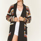 Multi Color Stripe Cardigan