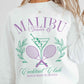 Malibu Tennis and Cocktail Club Graphic Sweatshirt