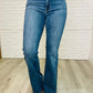 Ariana High Rise Double Button Waistband Flare Jeans